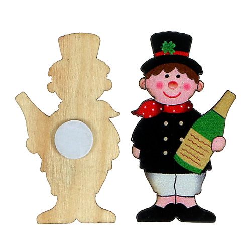 Floristik24 New Year's Eve deco chimney sweep 5cm 24pcs