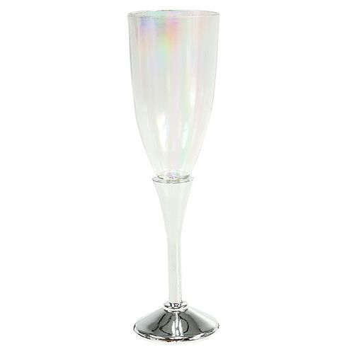 Floristik24 New Year&#39;s Eve decoration champagne glass Ø2.5cm H9.5cm 8pcs