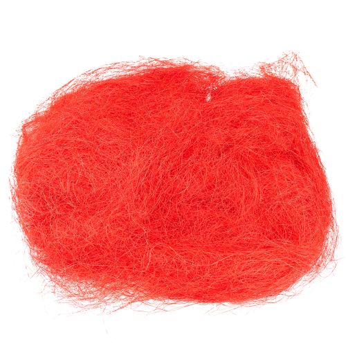 Sisal Red Natural Fiber Craft Fiber Sisal Fiber 300g