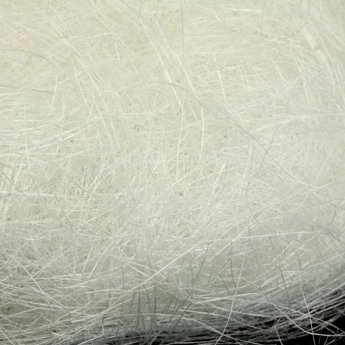 Product Sisal grass white, sisal grass for crafts, craft material natural material 300g