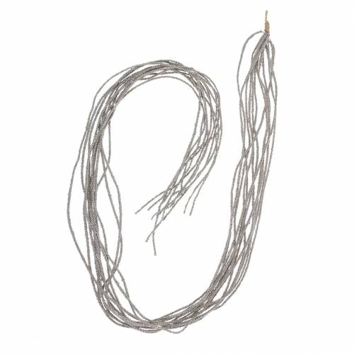 Floristik24 Succulent garland hanging green, bronze metallic 140cm