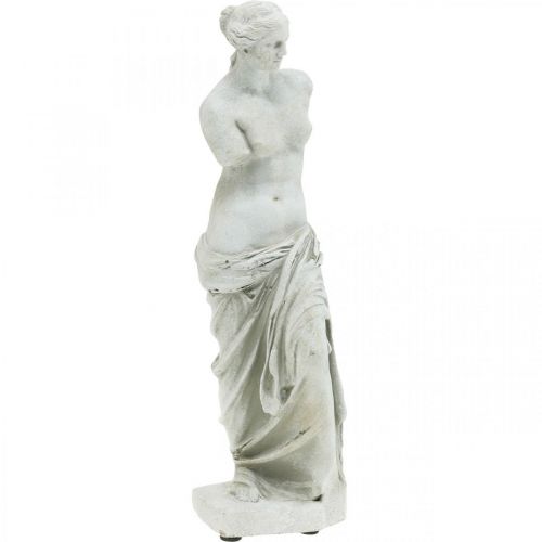 Venus Statue Decorative Sculpture H29cm Grey-Brown Decorative Figure Garden