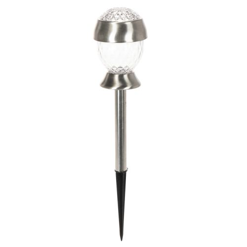 Set of 4 Solar Garden Globe Lights with Ground Spike, 36cm buy online | Floristik24.ie