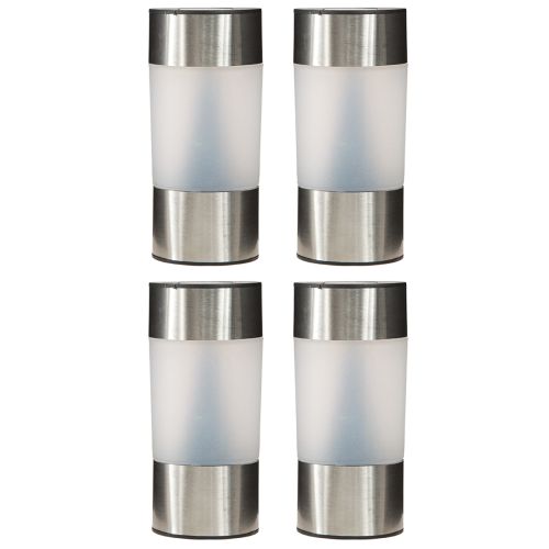 Floristik24 Solar rod light LED solar light outdoor H14cm 4pcs