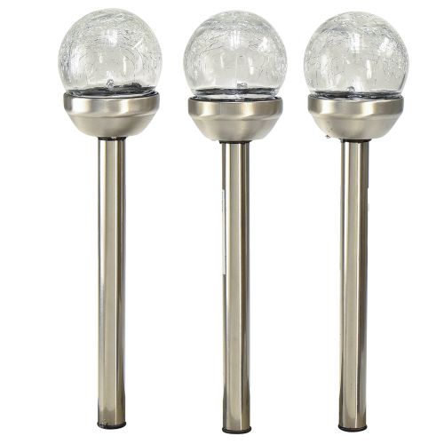 Floristik24 Solar Garden Stake Solar Lights Balcony Ø6cm H36cm 6 pcs