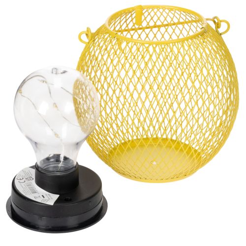 Product Solar lantern for garden and terrace in a modern design made of metal, 12cm