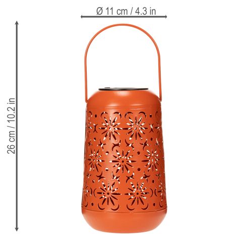 Product Solar lantern for romantic garden lighting in the evening in a cozy outdoor area, 26cm