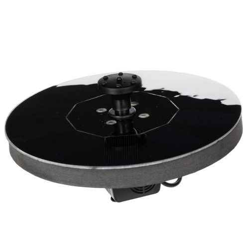 Floristik24 Solar pump for garden ponds, floating decorative water feature with LED, 16cm