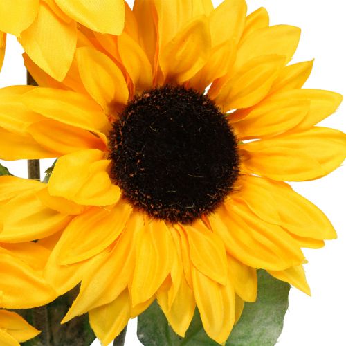 Floristik24 Artificial plants, artificial sunflower artificial flowers yellow 74cm 3pcs
