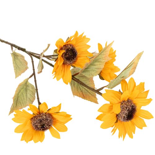 Artificial Sunflower Flower, Lifelike Decoration, 72cm, 2 Pieces | Floristik24.ie