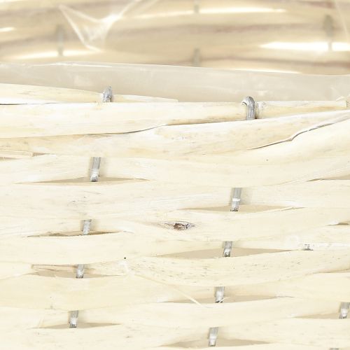 Product Chip basket wicker basket white washed natural 29×18×14cm