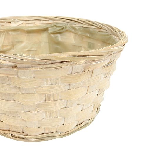 Floristik24 Chip tray round whitened 8pcs. Ø20cm