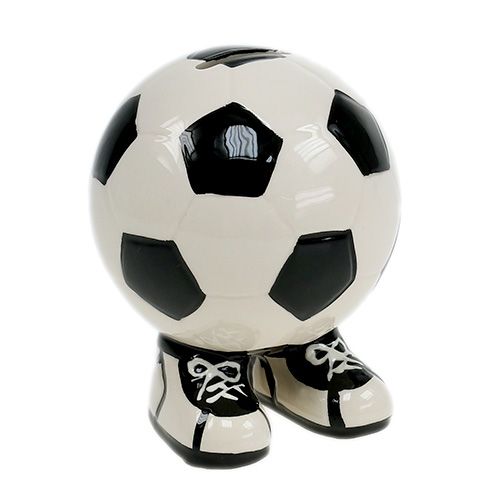 Floristik24 Money box football 12cm