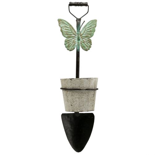 Floristik24 Decorative spade to hang with plant pot 57.5cm