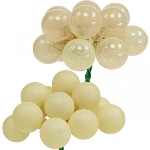Mini Christmas baubles cream mix matt/glossy Ø25mm 140p