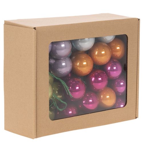 Mini Christmas baubles on