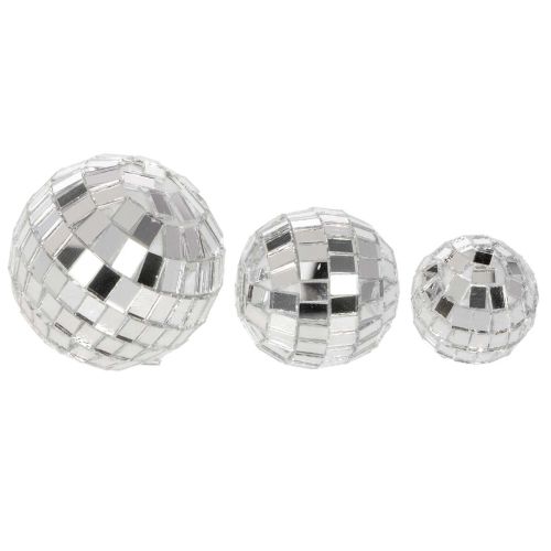 Decorative mirror balls, party
