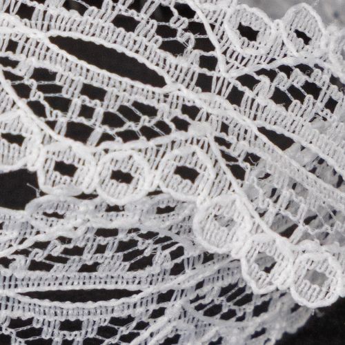 Decorative cotton ribbon with