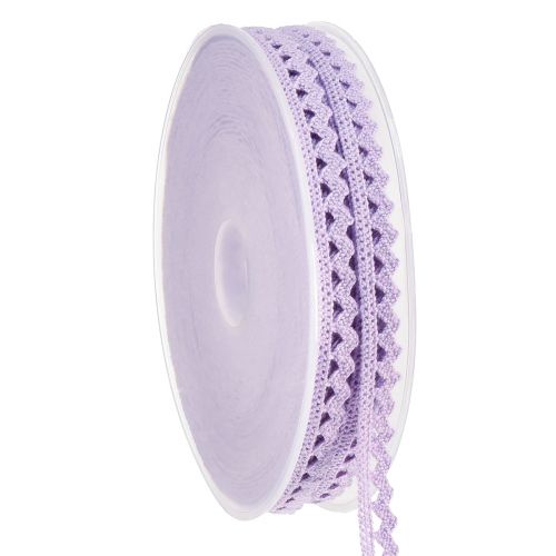 Lace ribbon purple decorative ribbon flower jewelry ribbon W9mm L20m