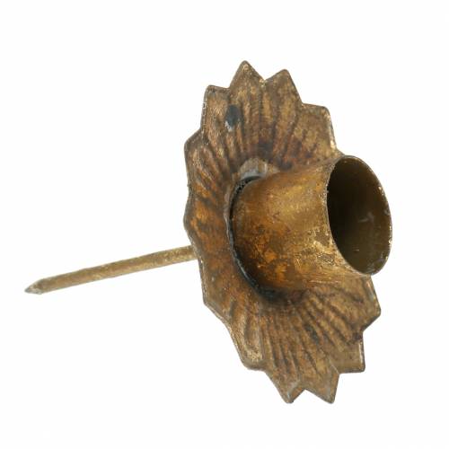 Product Candle holder Advent wreath for sticking stick candle holder Ø7cm 4pcs