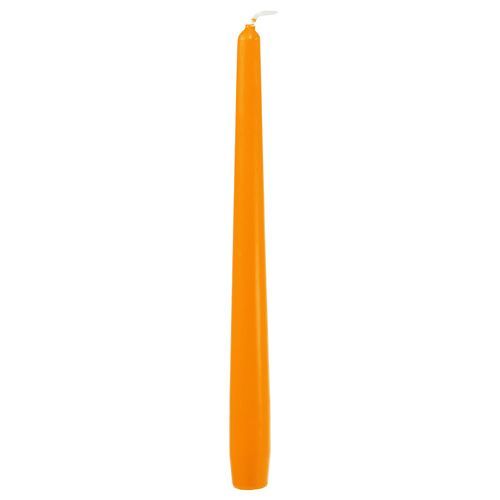 Taper candles 250/23 Orange 12pcs