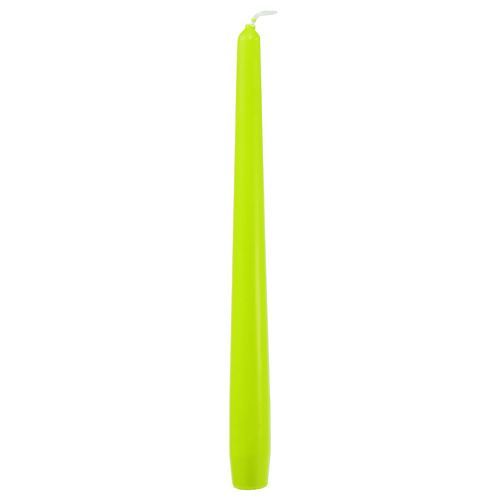 Product Taper candles 250/23 light green 12pcs.