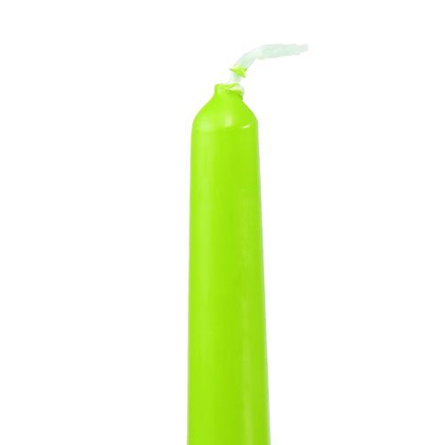 Product Taper candles 250/23 light green 12pcs.