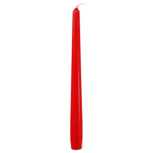Product Tapered candles 250/23 ruby (12 pcs.)