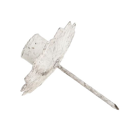 Floristik24 Taper candle holder for sticking Ø7cm cream 4pcs