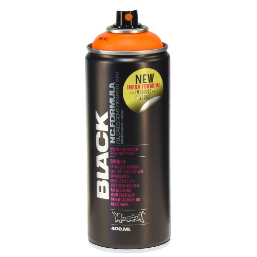 Spray paint spray fluorescent color orange neon graffiti 400ml
