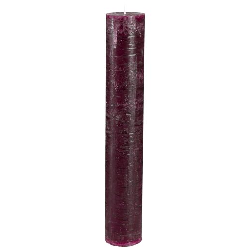 Product Taper Candles Solid Colored Candles Burgundy 50x300mm 4 pcs