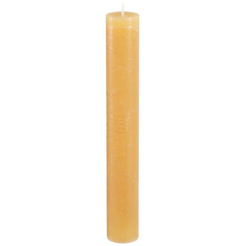 Product Taper candles colored candles honey 34x240mm 4 pcs