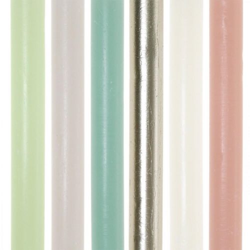 Product Taper candles colored various colors 21×240mm 12pcs