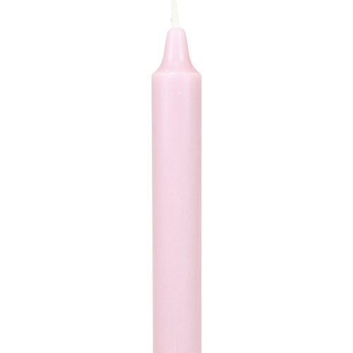 Product PURE Taper Candles Antique Pink Wenzel Candles Pink 250/23mm 4 Pcs