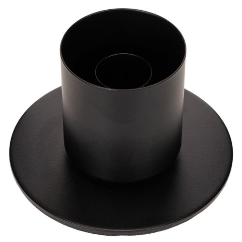 Taper candle holder with glass cylinder. Simple and timeless. 31cm | Floristik24.ie