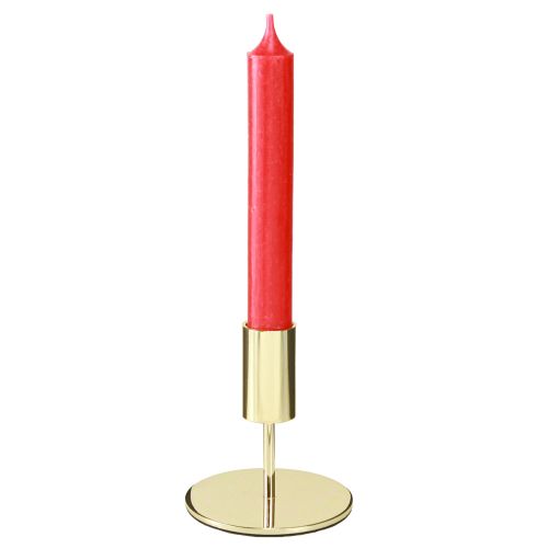 Product Gold Modern Candle Holder Metal H10cm 4 pcs