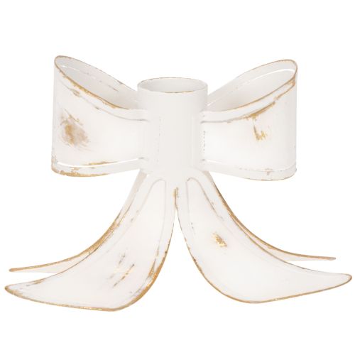 Vintage bow candle holder,