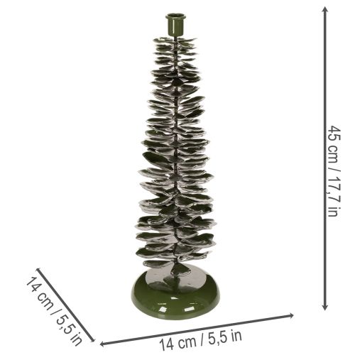 Candlestick in Christmas tree