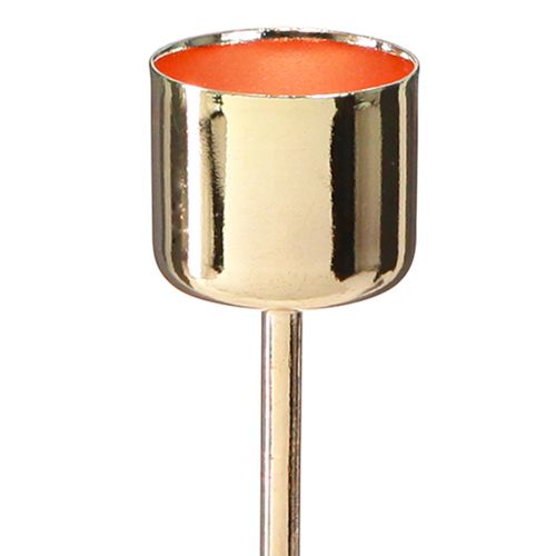 Product Stick candle holder rose gold Ø22mm H10.5cm 12 pcs