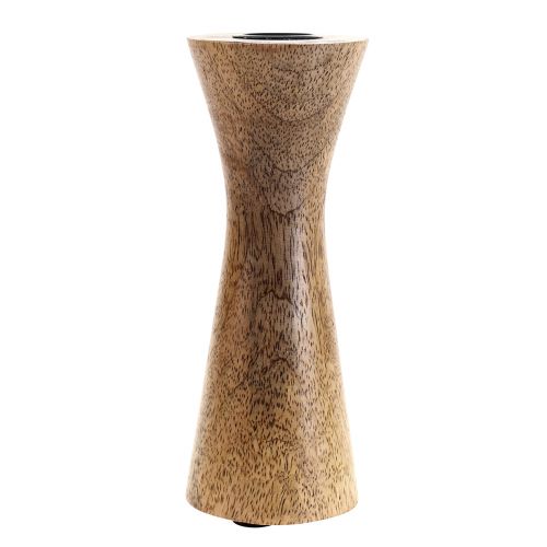 Product Stick candle holder wooden candlestick natural Ø6cm H20cm