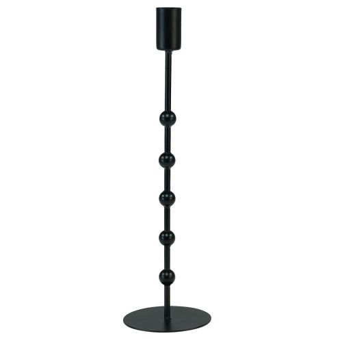 Product Stick candle holder metal candlestick black H30cm