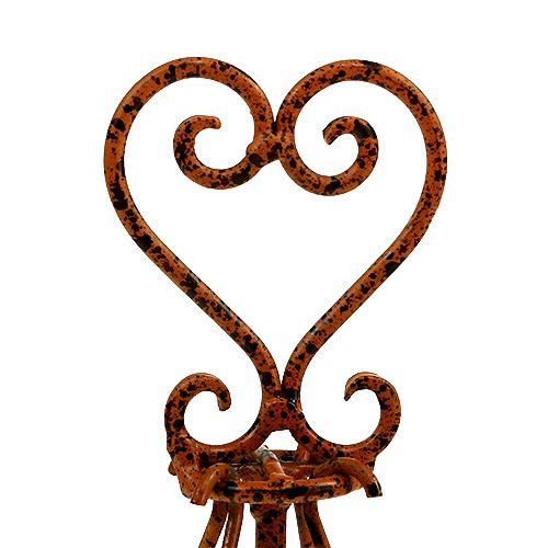 Floristik24 Stand with tree candle holders brown Ø16cm H27cm