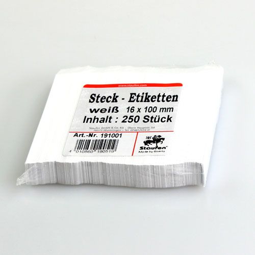 Product Stick-on labels 16mm x 100mm 250 pcs