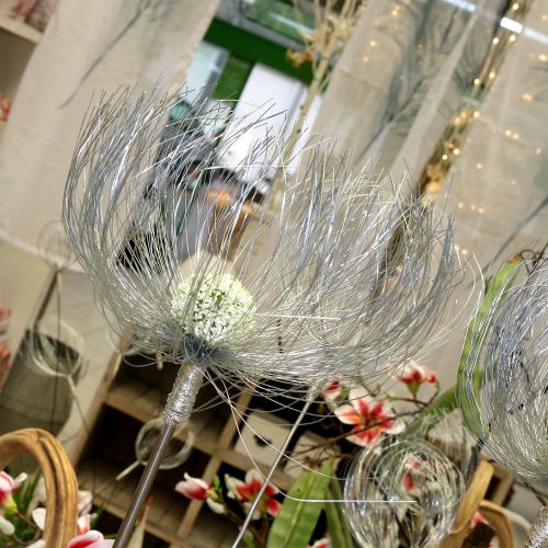 Product Pinning wire, silver wire galvanized Ø0.4mm L180mm 1kg