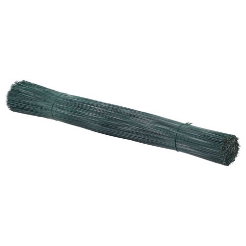 Floristik24 Plug-in wire green floral wire wire Ø0.4mm 30cm 1kg