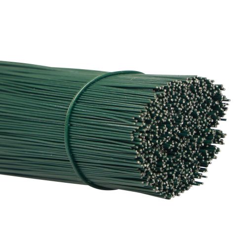 Product Gerbera Wire Floristry Wire Green 0.6/300mm 1kg