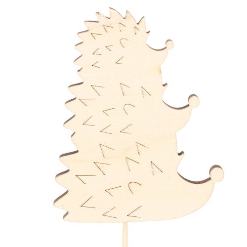 Decorative Garden Stakes - Colorful Hedgehog Family - 34cm, 12 Pieces | Floristik24.ie