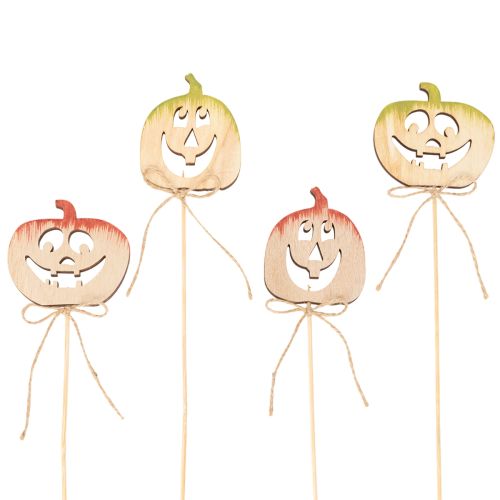 Decorative pumpkin with face Halloween decoration, 31cm, 12 pieces