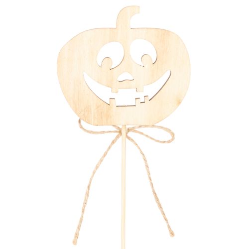 Decorative pumpkin with face Halloween decoration, 31cm, 12 pieces | Floristik24.ie