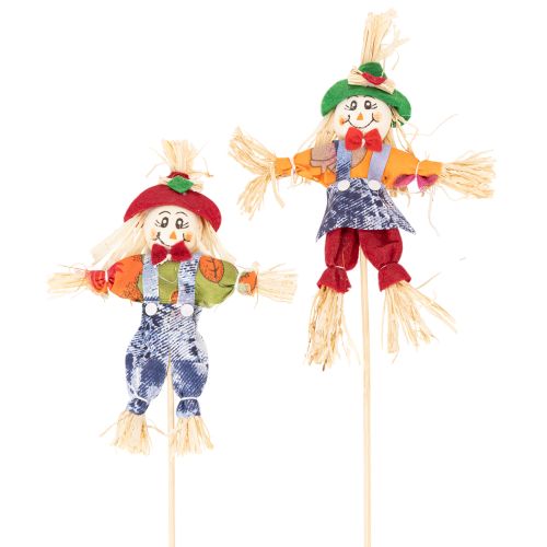 Flower stakes scarecrow for flower arrangements 37cm 6pcs buy online | Floristik24.ie